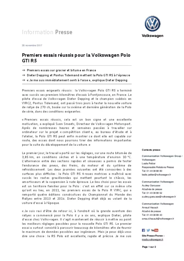 171128Premiers essais reussis pour la Volkswagen Polo GTI R5-pdf