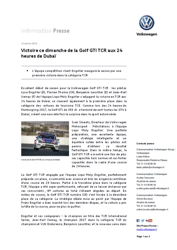 180115Victoire de la Golf GTI TCR aux 24 heures de Dubai-pdf