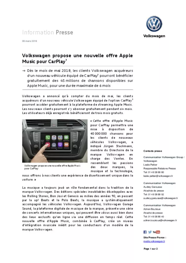 180308Volkswagen propose une nouvelle offre Apple Music pour CarPlay-pdf