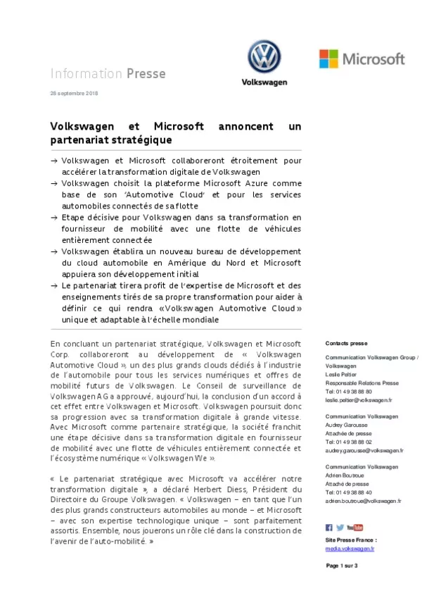 180928Volkswagen et Microsoft annoncent un partenariat strategique-pdf
