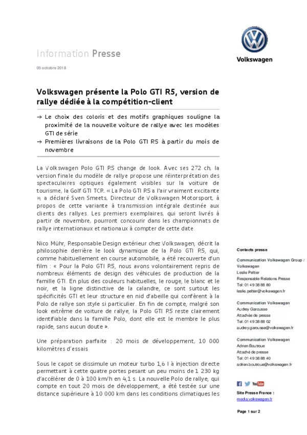 181005Volkswagen presente la Polo GTI R5 version de rallye dediee a la competition-client-pdf
