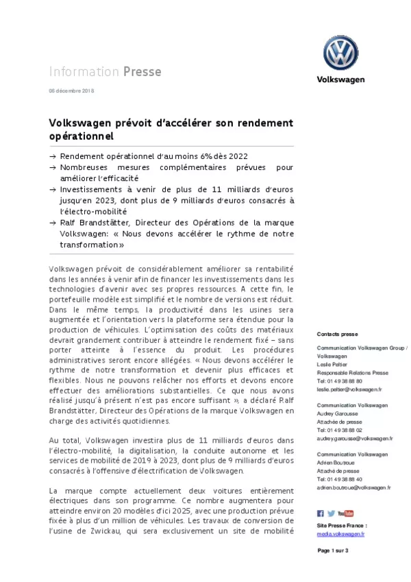 181206Volkswagen prevoit daccelerer son rendement operationnel-pdf