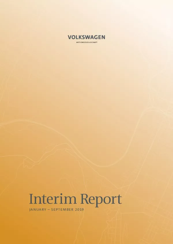 Interim Report Q3 - 2019