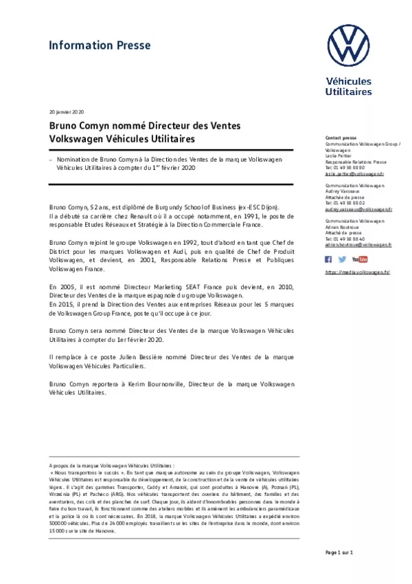 200120Bruno Comyn nomme Directeur des Ventes Volkswagen Vehicules Utilitaires-pdf