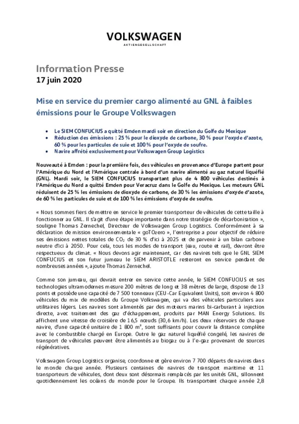 200617Mise en service du premier cargo alimente au GNL a faibles emissions pour le Groupe Volkswagen-pdf