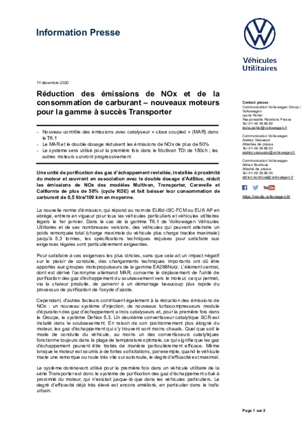 201211reduction des emissions de NOx et de la consommation de carburant nouveaux moteurs pour la gamme a succes Transporter-pdf