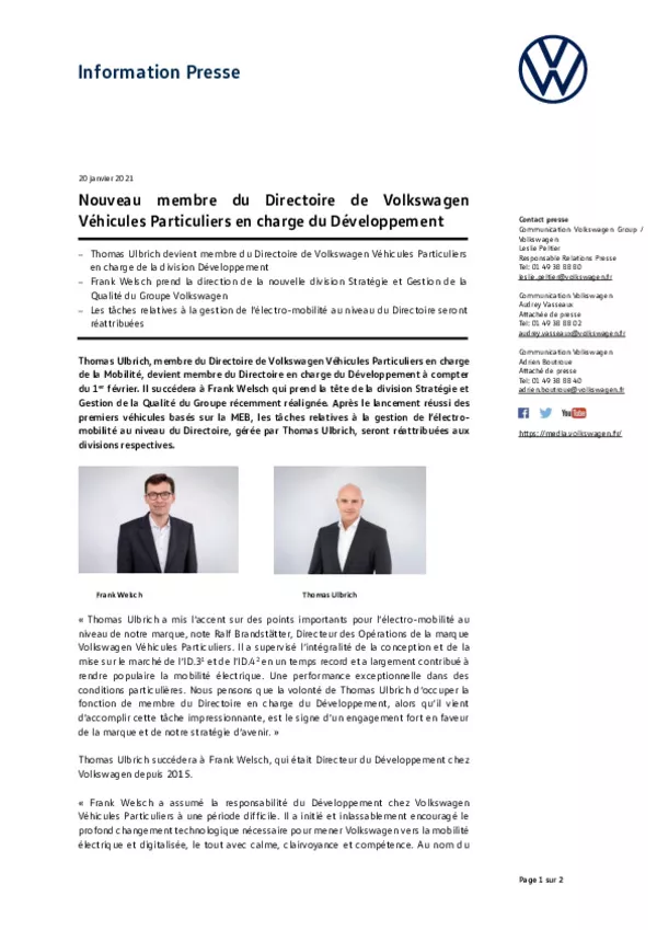 210121Nouveau membre du Directoire de Volkswagen Vehicules Particuliers en charge du Developpement-pdf