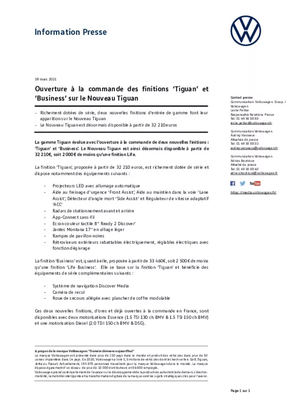 210318Ouverture a la commande des finitions Tiguan et Business pour le Nouveau Tiguan-pdf