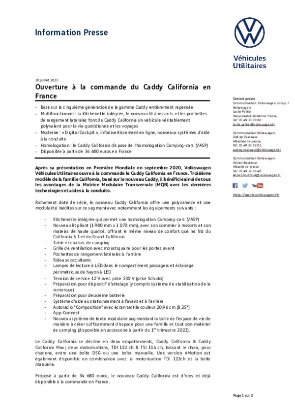 210720Ouverture a la commande du Nouveau Caddy California en France-pdf
