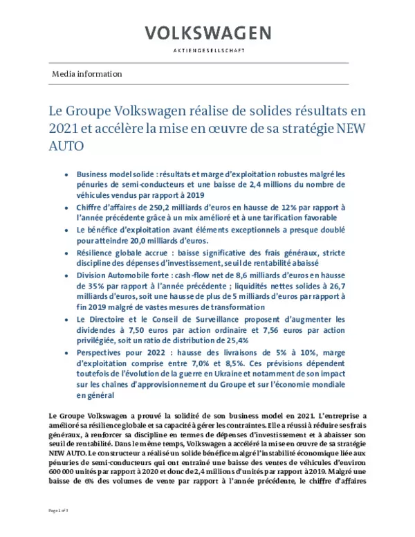 20220314Le Groupe Volkswagen realise de solides resultats en 2021-pdf