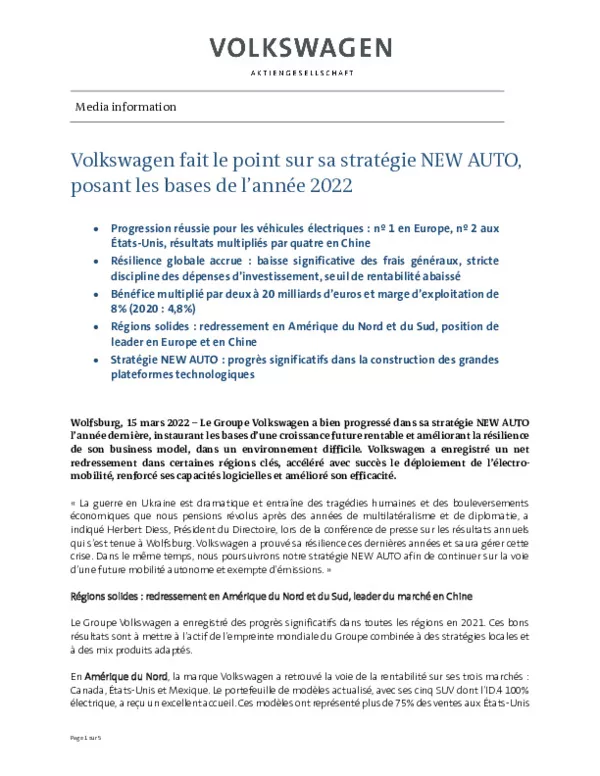 220315Volkswagen fait le point sur sa strategie NEW AUTO posant les bases de lannee 2022-pdf