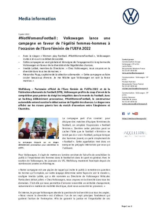 22_07_05_NotWomensFootball_Volkswagen lance une campagne en faveur de légalité femmes-hommes à loccasion de lEuro féminin de lUEFA 2022.pdf