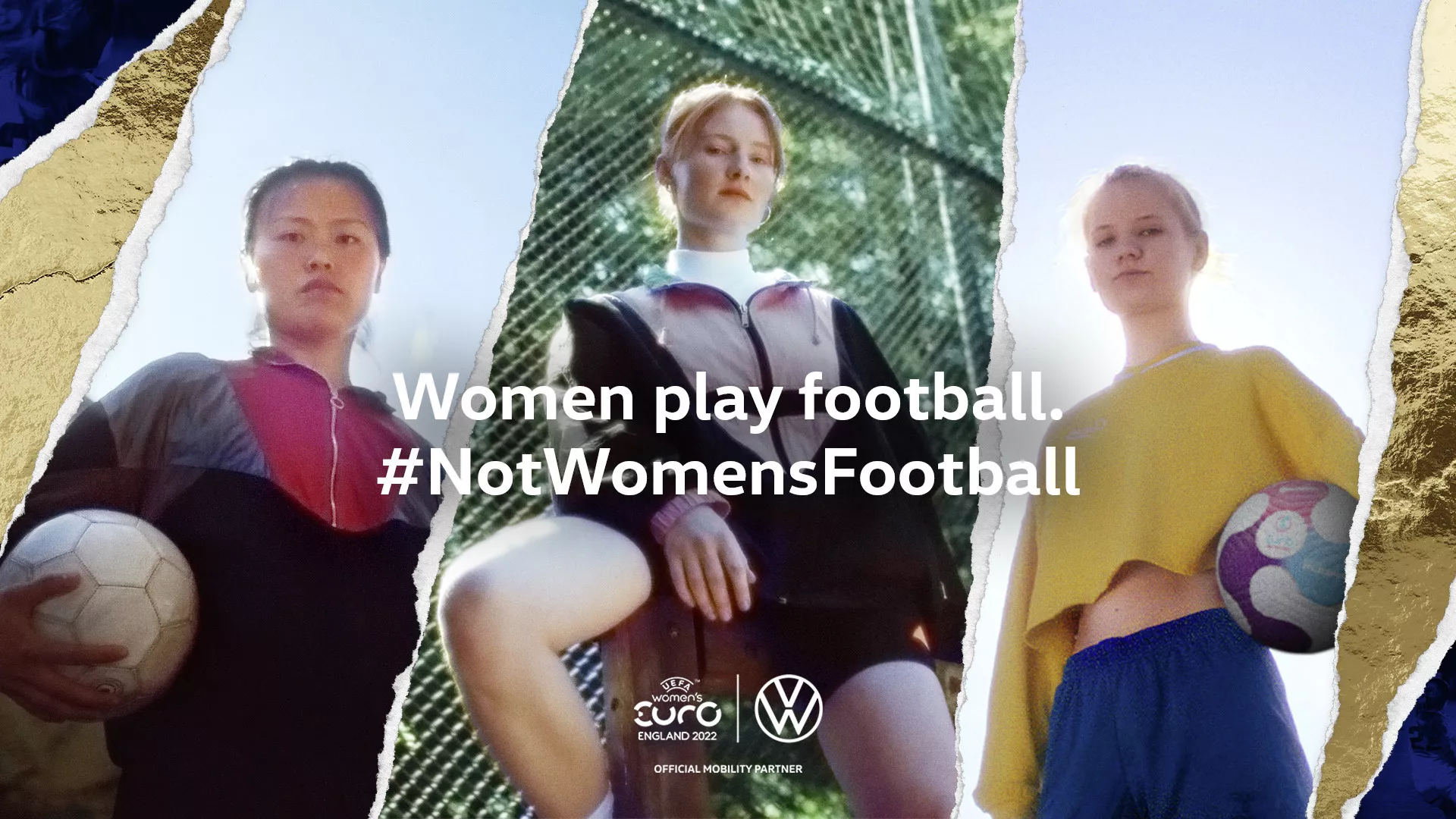NotWomensFootball : Volkswagen lance une campagne en faveur de l'égalité  femmes-hommes à l'occasion de l'Euro féminin de l'UEFA 2022 - Volkswagen
