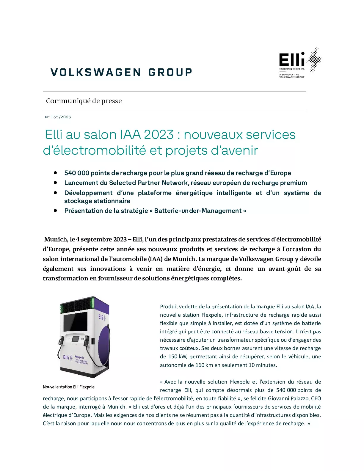 Elli au salon IAA 2023_nouveaux services d'électromobilité et projets d'avenir-pdf