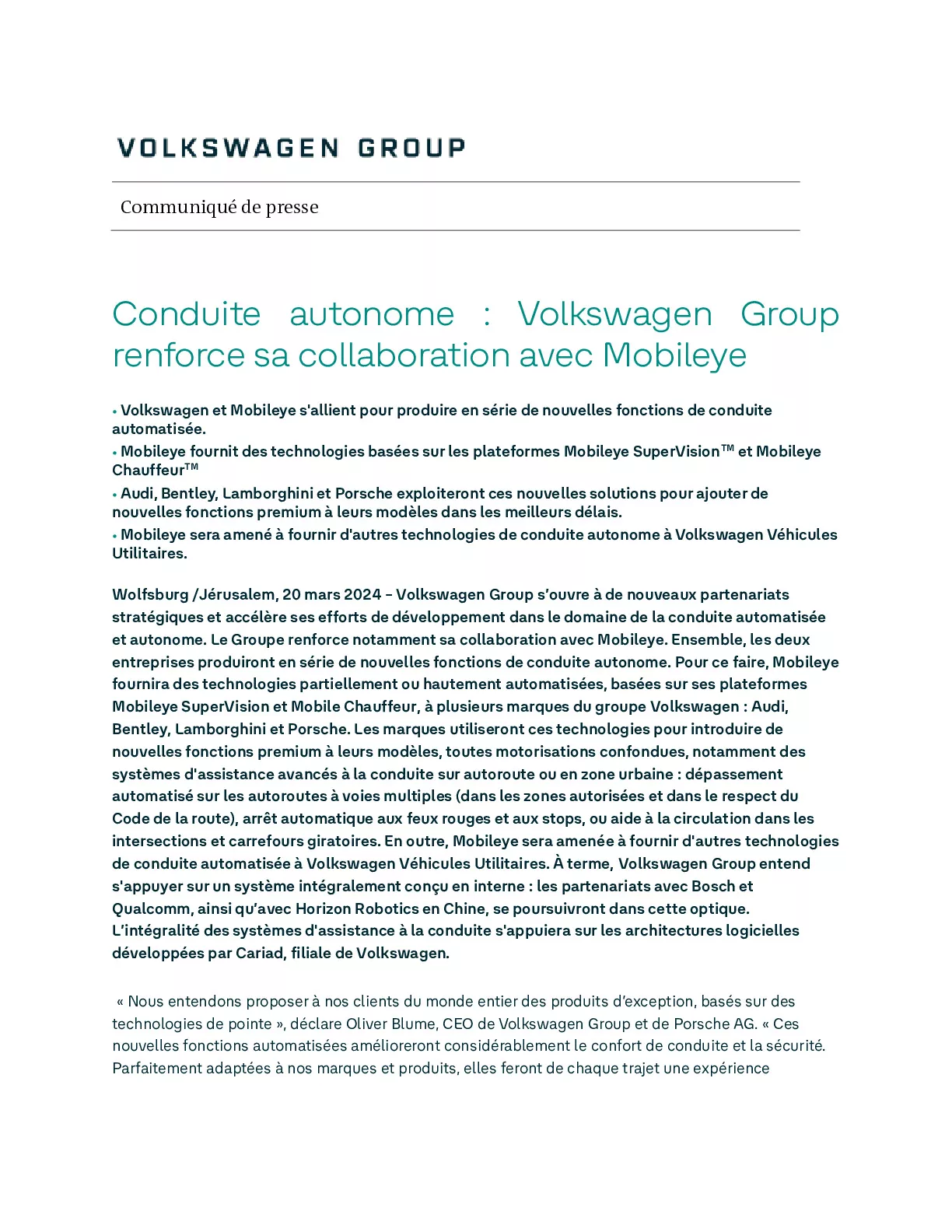 Automated driving_Volkswagen Group intensifies collaboration with Mobileye_FR-pdf