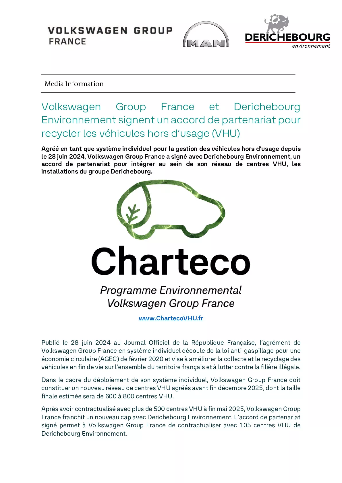 Communiqué de presse